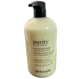 PHILOSOPHY Purity Made Simple One Step Facial Cleanser 22 fl oz Unboxed
